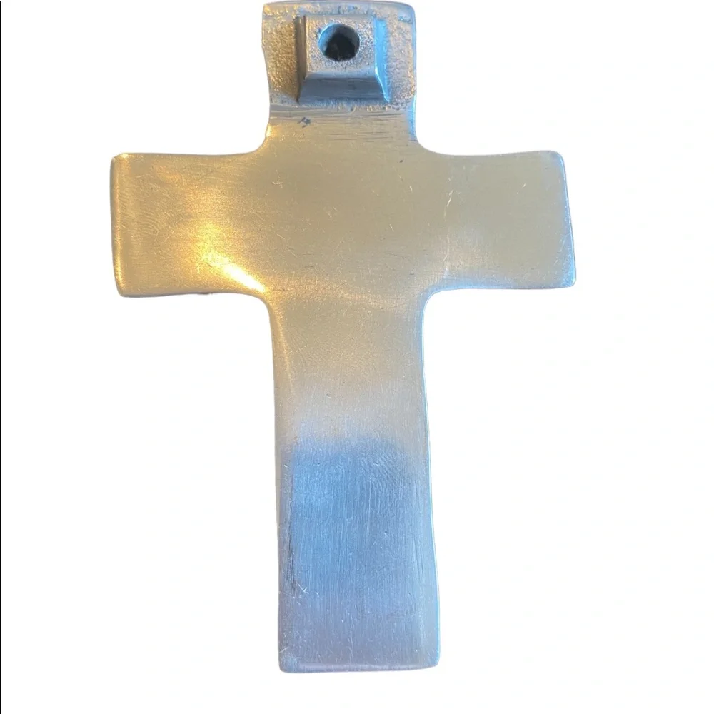 Silver Metal Cross